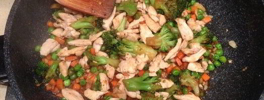 рис с курицей и брокколи. Шаг 8