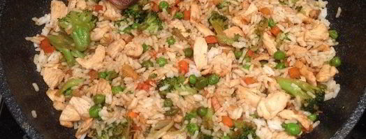 рис с курицей и брокколи. Шаг 9