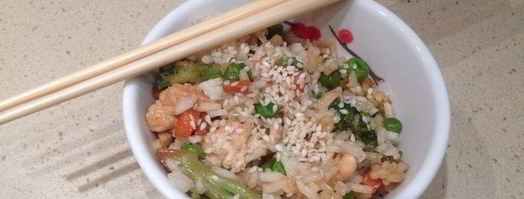 рис с курицей и брокколи. Шаг 10