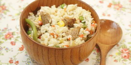Рис с мясом Конфетти