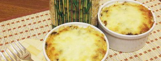 рис с шампиньонами и индейкой. Шаг 18