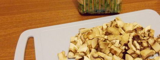 рис с шампиньонами и индейкой. Шаг 5