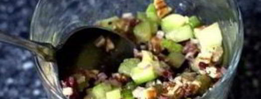 сладкий картофель с орехами и сыром. Шаг 2