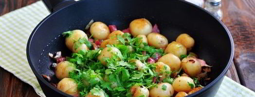 жареная картошка с колбасой. Шаг 8