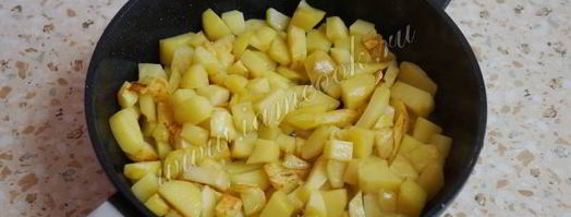 жареный картофель со сметаной и луком. Шаг 6