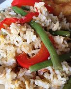 Жареный рис с овощами по-китайски