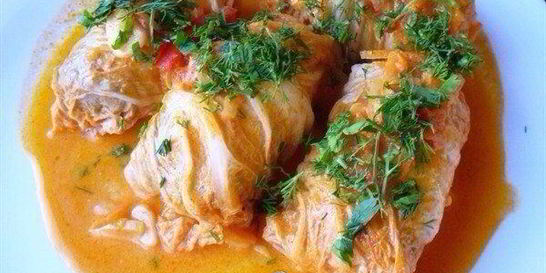 Диетические голубцы