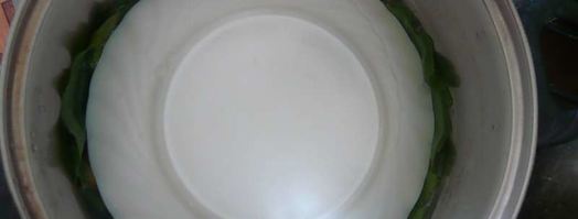 долма из свежих виноградных листьев. Шаг 14