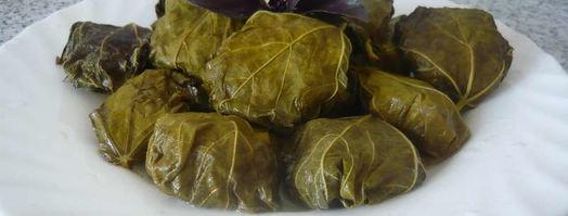 долма из свежих виноградных листьев. Шаг 15