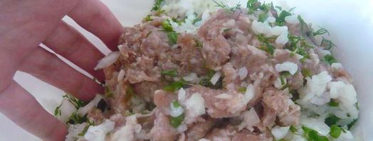 долма из свежих виноградных листьев. Шаг 7