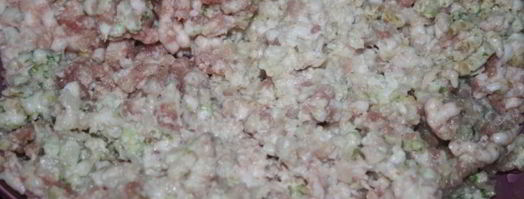 долма из свинины с яблоками. Шаг 2