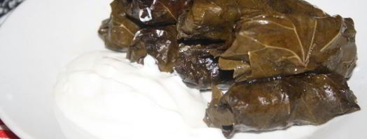 долма из свинины с яблоками. Шаг 7