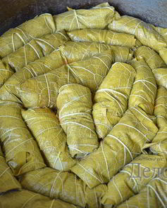 Долма из виноградных листьев