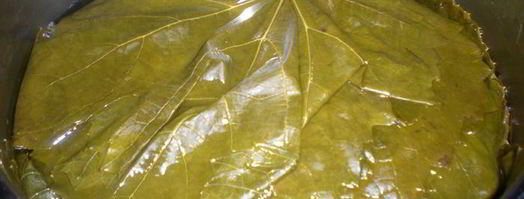 долма с бараниной под сметанно-чесночным соусом. Шаг 2