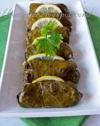 Долма с курицей и кедровыми орешками