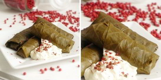 Долма в виноградных листьях в мультиварке