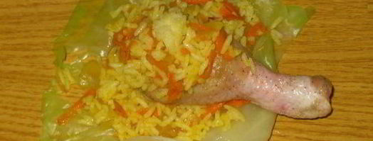 голубцы из куриных ножек. Шаг 3