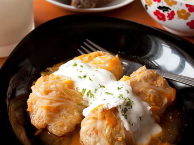 Рецепт голубцов из курицы и пекинской капусты