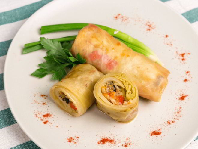 Рецепт голубцов из овощей