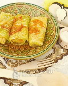 Голубцы из савойской капусты