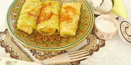 Голубцы из савойской капусты