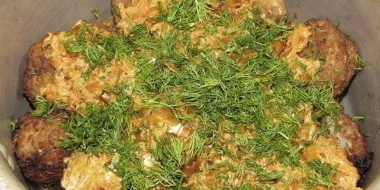 Голубцы ленивые в казане