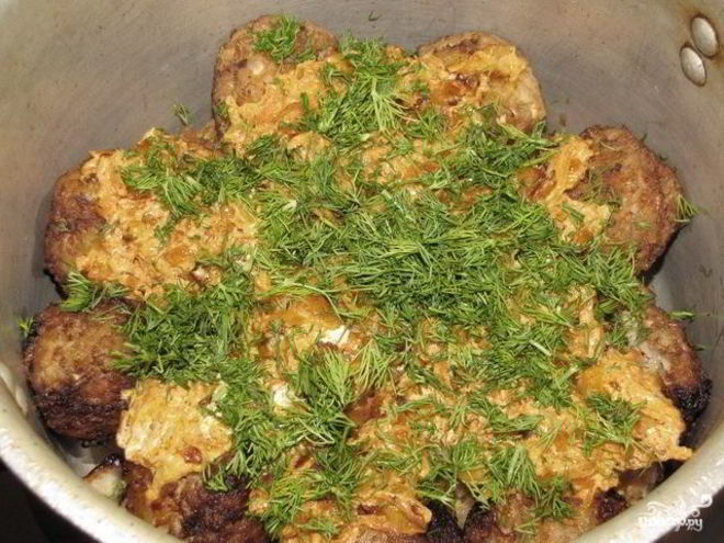 Рецепт голубцов ленивых в казане