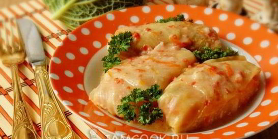 Голубцы овощные