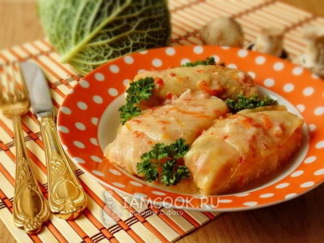 Рецепт голубцов овощных