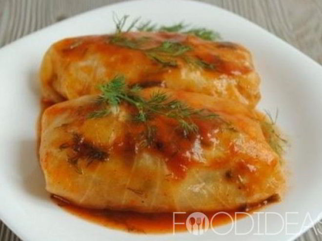 Рецепт голубцов с грибами