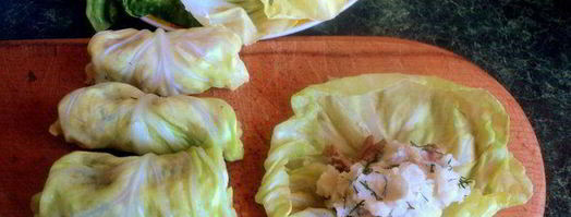 голубцы с картофелем и грибами. Шаг 4