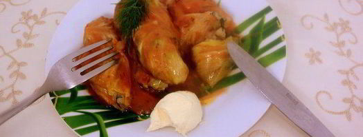 голубцы с картофелем и грибами. Шаг 8