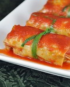 Голубцы с картошкой