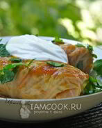 Голубцы с мясом и рисом