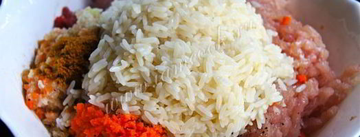 голубцы с мясом и рисом. Шаг 5