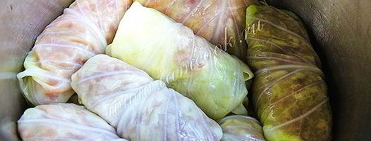 голубцы с мясом и рисом. Шаг 7
