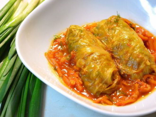 Рецепт голубцов с мясом в мультиварке