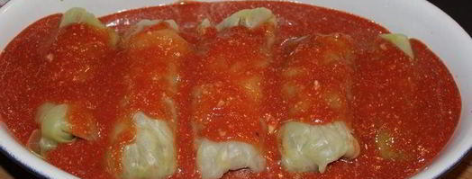 голубцы с отрубями, гречей и горгонзолой. Шаг 15