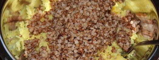 голубцы с отрубями, гречей и горгонзолой. Шаг 4