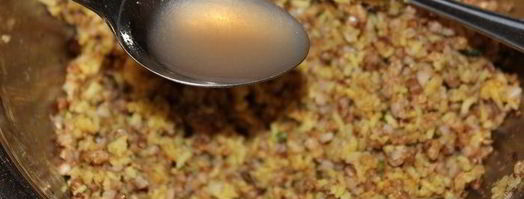 голубцы с отрубями, гречей и горгонзолой. Шаг 6