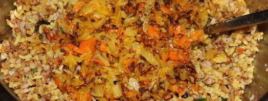 голубцы с отрубями, гречей и горгонзолой. Шаг 8