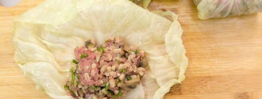 голубцы с перловкой и грибами. Шаг 8