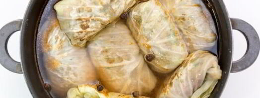 голубцы с перловкой и грибами. Шаг 11