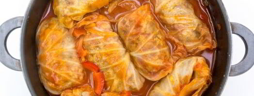 голубцы с перловкой и грибами. Шаг 13