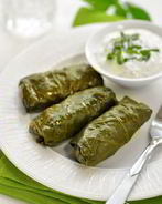 Голубцы в виноградных листьях