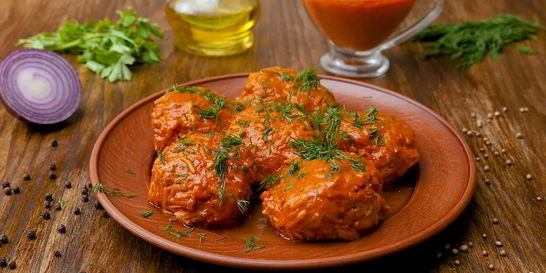 Ленивые голубцы на сковороде