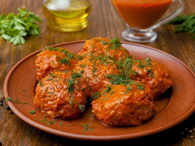 Рецепт ленивых голубцов на сковороде