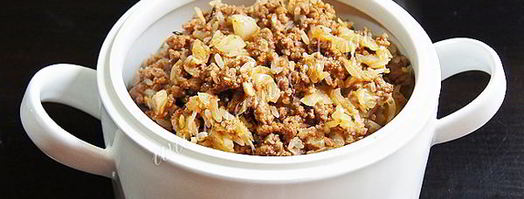 ленивые голубцы с фаршем в духовке. Шаг 6