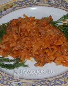 Ленивые голубцы с фаршем