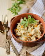 Ленивые голубцы с курицей